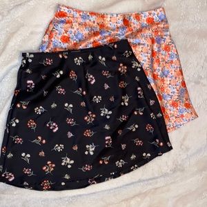 Flower Pattern Skirts